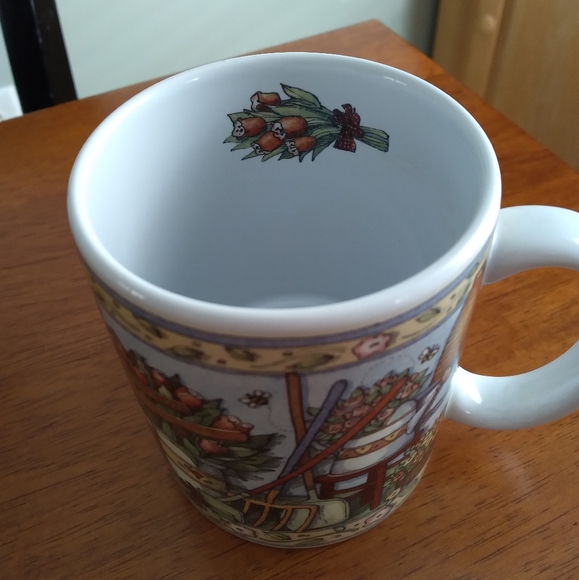 Lang and Wise Collector Mugs Welcome to My Garden Coffee Cup SW #15 1998 - Picture 4 of 5
